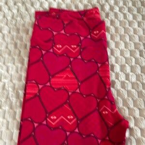 Lularoe Valentines Tall & Curvy Leggings